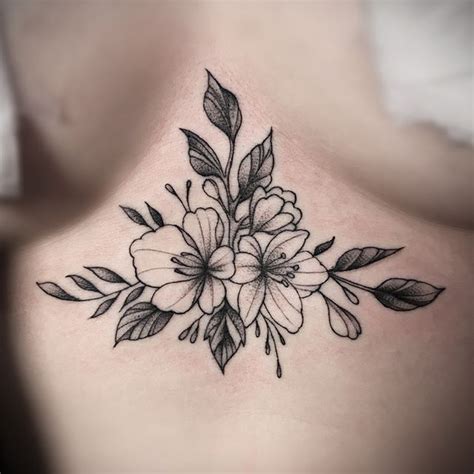 10 Stunning Floral Sternum Tattoos to Inspire Your Next Ink